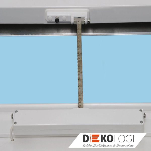 Roto Designo Motorantrieb 26,5 cm verdeckt unten 24 V R8 Holz